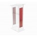 FixtureDisplays® Wood Acrylic Podium Church Pulpit, Clear Plexiglass 24X18X45